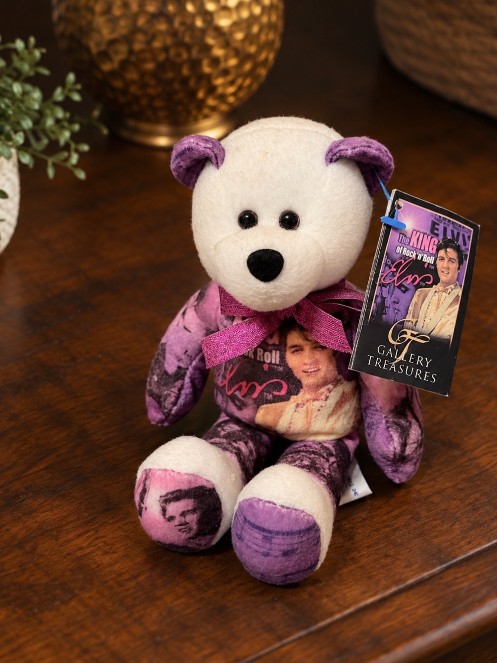 Elvis King of Rock n Roll Novelty Bear